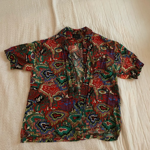 VINTAGE RARE Delusions of Grandur Button up Shirt - Picture 5 of 5